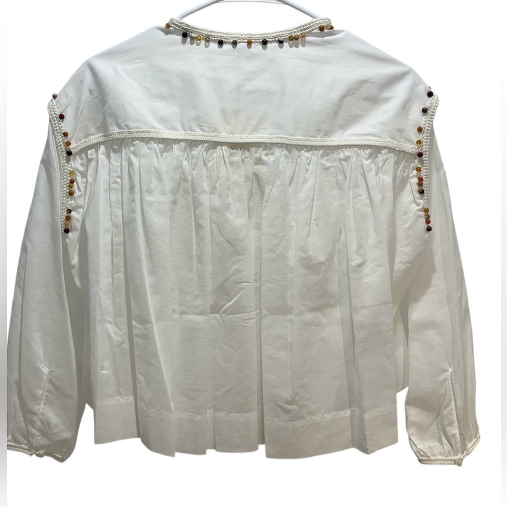 A.L.C. Jodie Crochet-Trim 
 Top – White – New With Tags - Picture 10 of 12